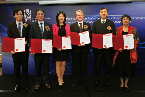Six HKU scholars receive Croucher awards
