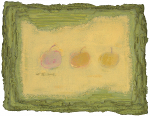 Chen Shu-xia Three Fruits Mixed Media 29 x 35 cm 2009
