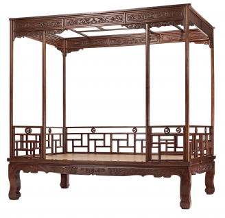 SIX-POST CANOPY BED