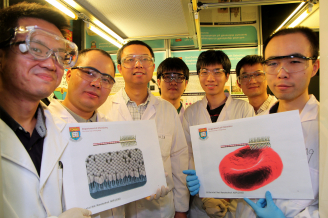 唐晉堯博士（左三）與研究團隊