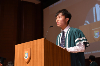 President of the Hong Kong University Students' Union Mr Wong Ching Tak