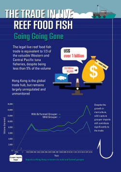 The Going, Going Gone: The Trade in Live Reef Food Fish report