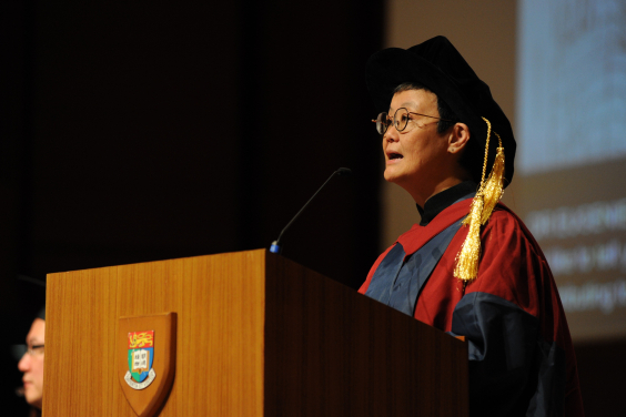 Dean of Student Affairs Dr Eugenie Leung