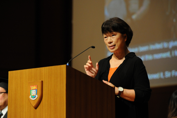 Professor Lung Yingtai, Hung Leung Hau Ling Distinguished Fellow in Humanities (HKU) is the Guest of Honour