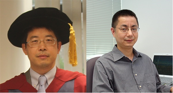 Dr Lijun Jiang (on the left), Department of Electrical and Electronic Engineering, and Professor Yizhou Yu (on the right) (Department of Computer Science) elected IEEE Fellows 2019.