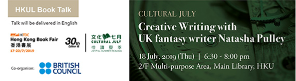 HKUL Book Talk - Creative Writing with UK fantasy writer Natasha Pulley