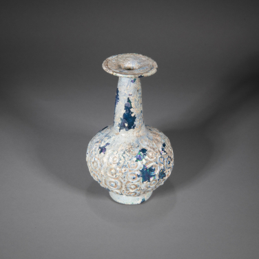 Jar
Mould–blown glass
Roman Empire (3rd–4th century CE) or China (Tang dynasty (618–906)
or Liao dynasty (907–1125))
Gift of Songyin Ge Collection
HKU.M.2019.2471
