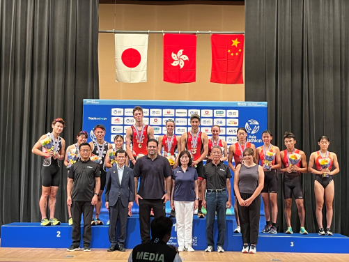 港大精英運動員在亞洲U23及青少年三項鐵人錦標賽獲得佳績