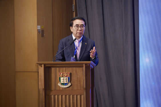 大灣區科學論壇主席、中國科學院前院長白春禮教授致開幕詞。
